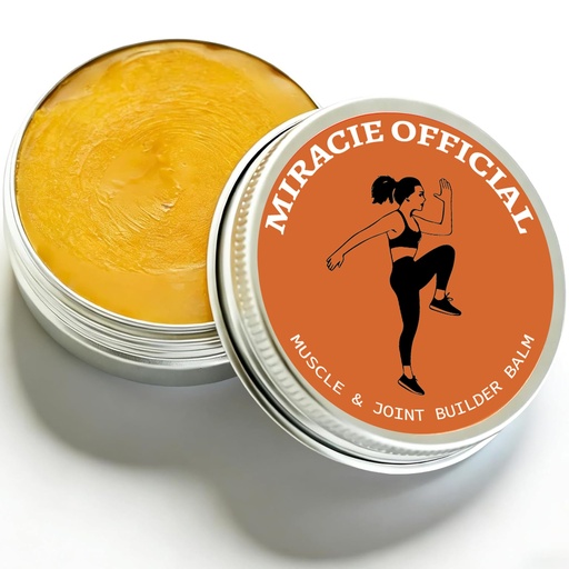 [BRSRGFAQCEFQID3K] Muscle and Joint Balm, Contains Comfrey Oil, Beeswax, Arnica Oil, and jojoba Oil Extract, Muscle and Joint Builder Balm, or Elbow, Knee, Shoulder, Legs