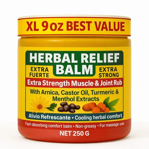 [BRSRGEIZDNYA2EL5] Large 250G Extra Strong Muscle Rub Gel with Hemp Oil – Alleviates Aches, Muscle Stiffness, & Improves Joint Mobility with Arnica (250G)
