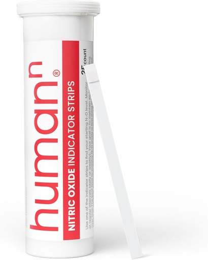 [BRSWGYYTPMNWMAL4] HumanN - Nitric Oxide I Indicator Strips - Proba niveis de nitrito salivares - 1 tubo de 25 raias