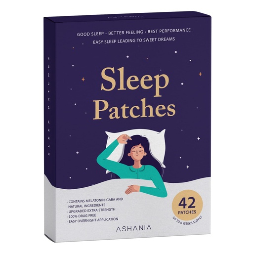 [BRSRMHD5AF7AMFDK] Sleep Patches, Sleep Patches for Adults, Upgraded Sleep Patches Set, Easy to Apply and Comfortable, Premium Ingredients, for Men and Women (42 Count (Pack of 1))