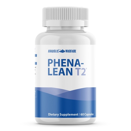 [BRSROBILCUGRU2DA] Anabolic Warfare Phena-Lean™ T2 Premier Supplement from Thermogenic Body Composition Supplement – Non-Stimulant – 60 Capsules*