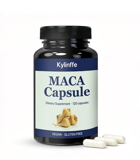 [BRSRGBARA4PGC3D2] Maca Root Capsules 1500mg – Black, Red & Yellow Maca Blend with Black Pepper Extract – Daily Energy & Vitality Support for Men & Women – Non-GMO, Vegan, Gluten-Free – 120 Capsules
