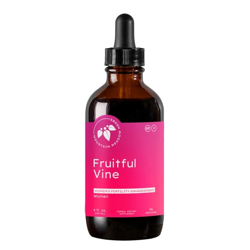 [BRSWGEI7OIGWAC3L] Mountain Meadow Herbs Fruitful Vine - Hormonal and Reproductive Health Support for Women, Dong Quai, Chaste Tree and Herbal Blend for Fertility and Cycle Balance, 4oz