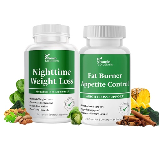 [BRSREYYNAR7WEHL4] Dr Vitamin Fat Burner and Appetite Control Metabolism Booster with Nighttime Fat Burner Supplements