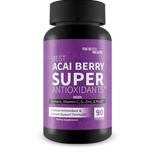 [BRSREH34CMHBEETX] Best Acai Berry Super Antioxidants Supplement - Our Best Acai Berry Vitamin C Antioxidant Supplement - Natural Antioxidant Pill - Cellular Health & Immune Support - Super Antioxidants Supplements
