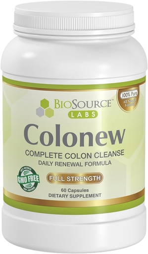 [BRSWIHQLBMNB6DDE] Colonew Complete Colon Cleanse Natural Detox Supplement for Daily Digestive Health, Renaal Formula - (60 kapszula)