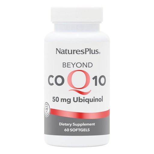 [BRSROBI2AAHQYALX] NaturesPlus Beyond CoQ10 50 mg - 60 Softgels - Provides High-Strength Ubiquinol - Supports Overall Well-Being - 60 Servings