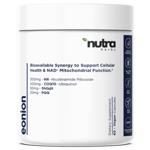 [BRSRAADQCMCRSDTH] Advanced NAD+ Complex with 300mg NR + 200 mg Ubiquinol CoQ10 & 10 mg PQQ | Mitochondrial Support for Cellular Energy, Mental Clarity & Focus | Enhanced Bioavailability | 60 Capsules