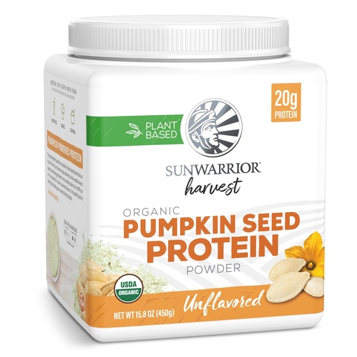[BRSREZQ3CMBWM2T6] Organic Pumpkin Seed Protein Powder Cold Pressed, Simple Single-Ingredient Superfood Plant-Based, Easy to Digest All 9 Essential Amino Acids Mild Flavor for Smoothies, Baking & 20g Protein 15 Servings