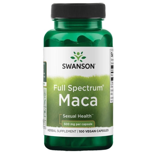 [BRSWIYT7PMOBMHD4] Swanson Maca 500 Milligrams 100 Capsules