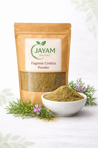 [BRSRGBD6BENGE2Q3] Jayam Herbal Fagonia Cretica Powder - Dried & Finely Ground for External use Traditional Use Applications - Powder Form - 100gm