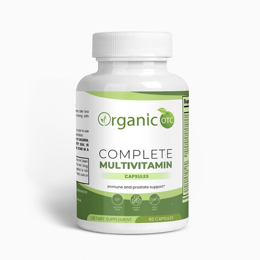 [BRSRAEAPO4NQYAD6] Generic Organic Complete Multivitamin - Includes Vitamin B Complex, Green Tea, Pomegranate & Herbal Blends - Vegetarian Capsules - Maintain A Balance Life - 60 Capsules