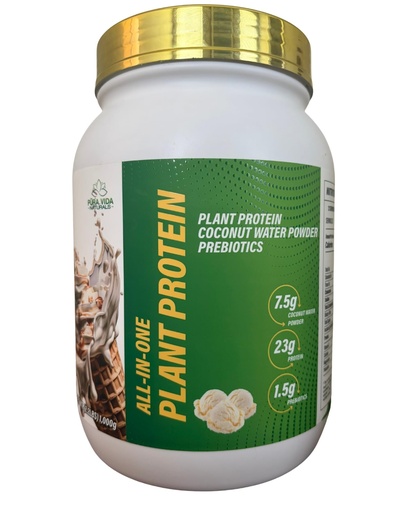 [BRSRGAYYCEOWA3LH] Vegan Pea Protein Powder + Gut Health + Hydration | Vanilla | 23g | Gluten-Free, Lactose-Free, Sugar Free, Keto, Low Carb, Prebiotics, Electrolytes