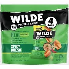 [BRSRABI2CJ6RG3DH] Protein Chips - Spicy Queso - 4ct 5.36oz GLUTEN FREE