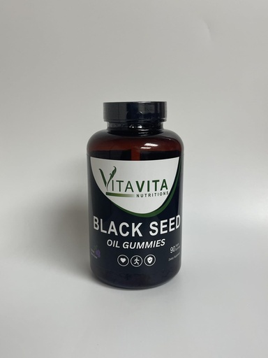 [BRSREFICAR6B6GQZ] Black Seed Oil Gummies with Elderberry Extract, Organic, 90 Count, Daily Supplement for Adults and Children 4+