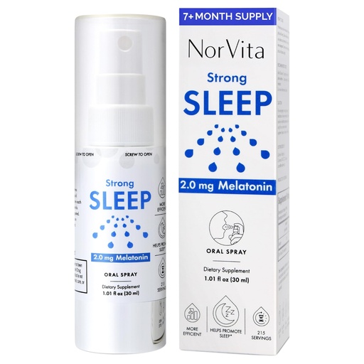 [BRSRAZIEDJ7BGA3P] Melatonin Sleep Spray 2 mg (215 Servings) - Liquid Melatonin Spray for Sleep, Fast-Acting Sublingual Formula, Supports Healthy Sleep - Vegan, GMO-Free