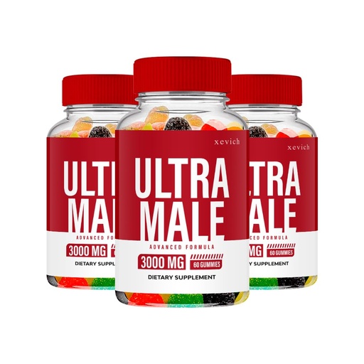 [BRSRA2YNCN7QG33U] Ultra Male Gummies - Ultra Male Gummies (3 Pack, 180 Gummies)