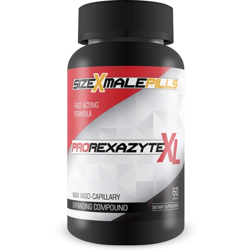 [BRSWYZD7A4BBQAY6] Pro Rexazyte XL - Max Vaso-Capillary Expanding Compound - L-Arginine Enlargement Formula for Improved Blood Flow and Vein Expansion - Pro XL Rexazyte Pills for Improved Circulatory Function