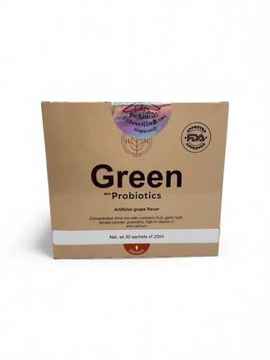 [BRSREAYCCR6AY23F] Green Probiotic with Acidophilus & Lactis, Daily Digestive Health Supplement, Immune Support Blend