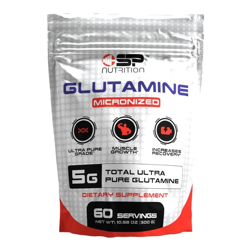[BRSREH3RCJ5B4YIU] Glutamine Micronized Powder (300 Grams) Unflavored - Gluten Free & Non-GMO, 60 Servings