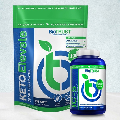 [BRSWYHQPOEHGOCYZ] BioTrust Keto Elevate and IC-5 Starter Bundle