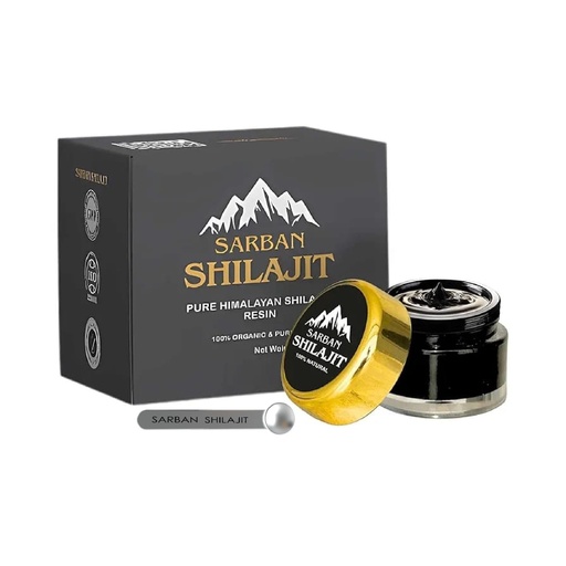 [BRSRAHQ6CAMQAEI2] Shilajit for Men and Women - Gold Grade 60 Servings of Sun Dried Organic & Pure Himalayan Organic Shilajit Resin with Fulvic Acid & 85+ Trace Minerals for Energy, Strength & Immune Support (15 Grams)