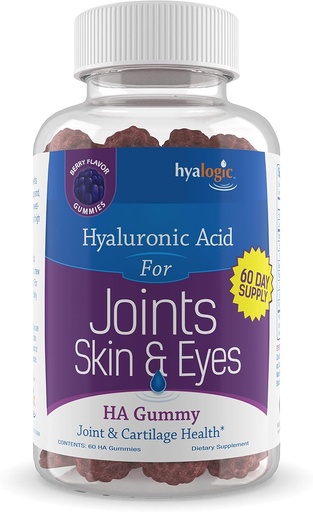[BRSWGHD3DEOQIAD7] Hyaluronic Acid for Joints 60 Milligrams 60 Gummies