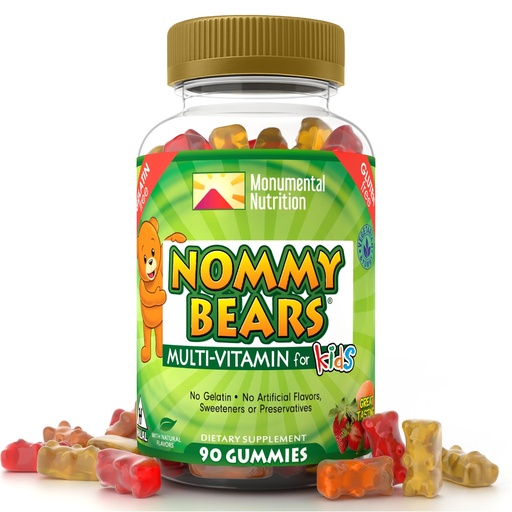 [BRSWEC3YBEMRQFL6] Kids Multivitamin Gummies – 11 Essential Kids Vitamins for Ages 2+, Gelatin-Free, Vegan, Halal, Gluten & Dairy Free, Natural Flavors, 45 Days Supply - 90 Count
