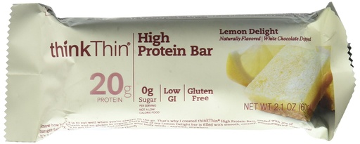 [BRSWKYDYA4AWIEDE] Think Thin Bar Lemon Delight, Gluten Free