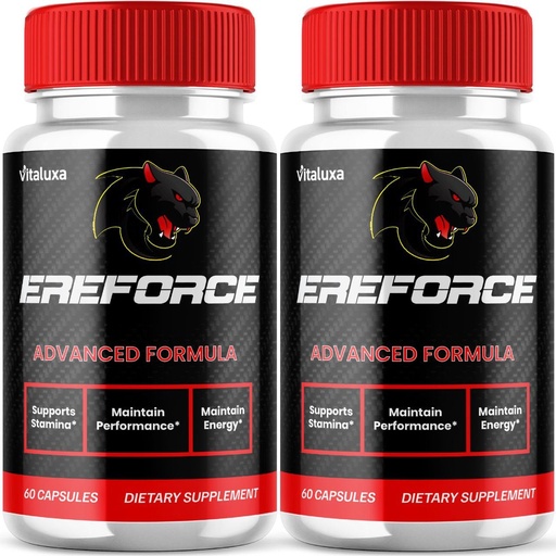 [BRSREHQRDEDW2ETX] (2 Pack) Ereforce Capsules, Ereforce Men's Supplement Performance Eforce Blend Maximum Strength Support, Ere Force Pills Premium Daily Energy Advanced Formula Overall Health Wellness Reviews (120 Ct)