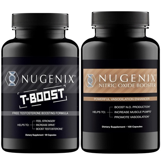 [BRSRAYL5OIIQYAY2] Nugenix Nitric Oxide Booster and T Booster Free Testosterone Booster for Men