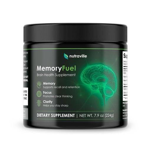 [BRSRGAQQOUPWM3Q6] Creatine Monohydrate Powder for Brain Energy & Focus – 5,000mg Micronized Creatine with L-Theanine, Choline & Magnesium – Cognitive Support Supplement for Adults – MemoryFuel (1-Pack)