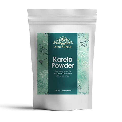 [BRSWGCY2AVYAY234] Bitter Melon Gourd Karela Powder Momordica Charantia | 16 oz /454 GMS Best for Skin Health