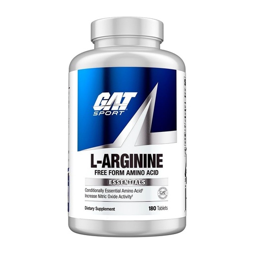 [BRSWKHQQOABW2YL3] GAT SPORT L-Arginine Tablets, 180 Count