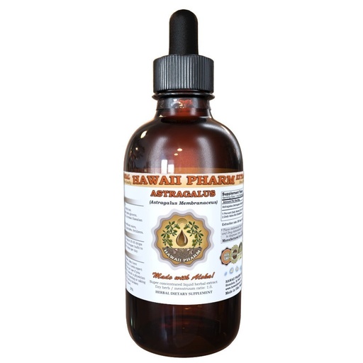 [BRSWIGIFAQBBE332] Hawaii Pharm Astragalus Liquid Extract, Astragalus (Astragalus membranaceus) Dried Root Tincture Supplement 2 oz