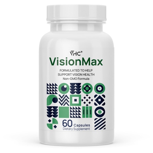 [BRSREAAPBNYB62TG] VHC Eye Vitamins with Lutein Bilberry Zinc 10 in 1 Supplements, Resveratrol Grape Seed Quercetin Taurine Milk Thistle Turmeric L-Glutathione Eyes Supplement