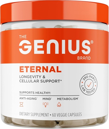 [BRSWYAQKC4FBA336] Genius Eterno, Suplemento Anti-Aging