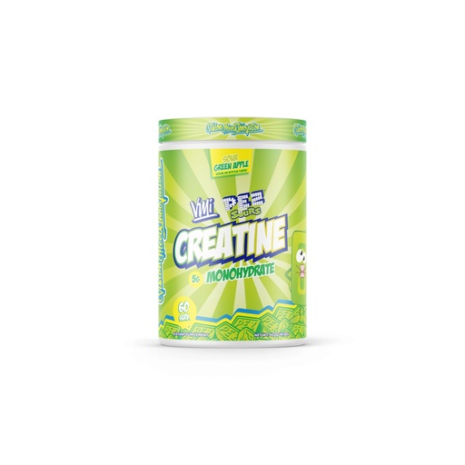 [BRSREFA5DEBGMDQ4] VMI Sports Creatine Monohydrate Powder Muscle Mass – Strength – Size – Power | 5 Grams per Serving (60 Servings, PEZ Sour Green Apple)