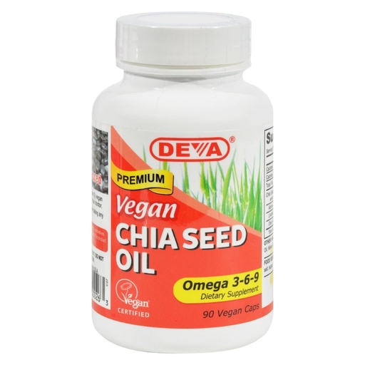 [BRSWIYY3OIDGYGYV] Deva Vegan Vitamins Chia Seed Oil Vegan 90 Sgel2