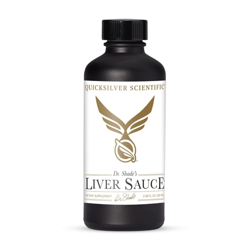 [BRSWGH3QO56BUGQV] Quicksilver Scientific Liver Sauce - Liposomal Liver Detox with DIM, Quercetin, Lipoic Acid, Milk Thistle and Dandelion Root Supplement - Supports Bile & Toxin Momentum (100 ml / 3.38 oz)