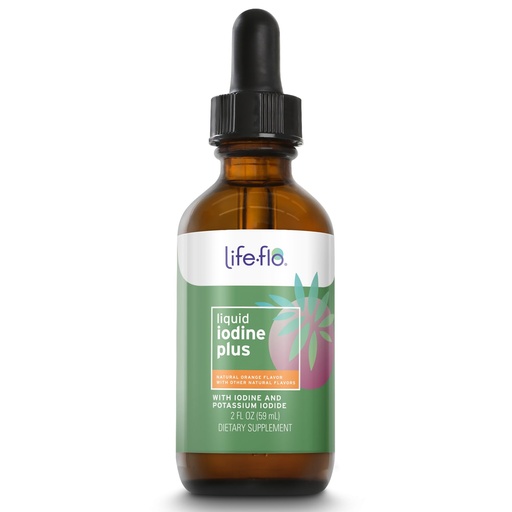 [BRSWGFALOYIBECT6] Life-flo Liquid Iodine Plus 150 mcg, Supplement for Thyroid Support,* Healthy Energy & Metabolism Formula* with Iodine & Potassium Iodide (Natural Orange Flavor)