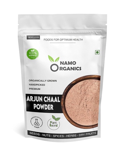 [BRSRAHT4BEIWYCDH] ATS Organic Arjun ki Chaal Powder - 500 Gm - Terminalia Arjuna - Double Filtered 100% Arjun Bark Fine Powder (500 g)