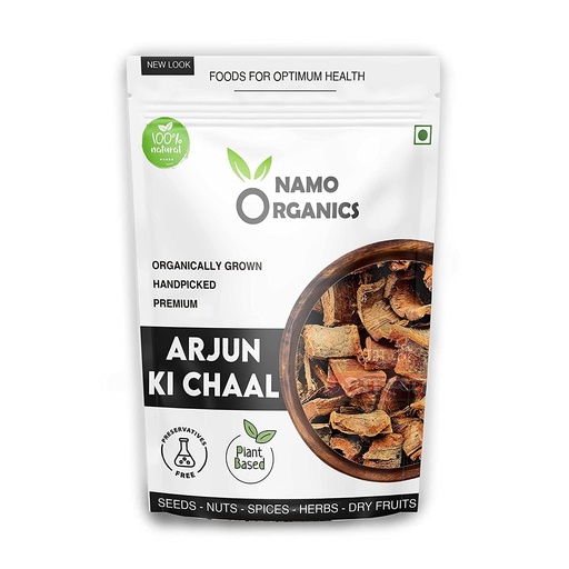 [BRSRGZT2CN4B6CLU] DMB TRADE Organic Arjun ki Chaal - 400 Gm - Arjuna Bark - Sourced from 100% Organic Farms
