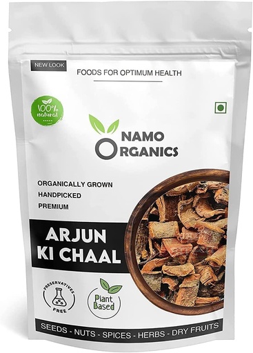 [BRSROGAHCQOQE3TX] Arjun ki Chaal Whole Herb (Terminalia Arjuna) 100% Arjun Bark Roots (400gm) - by pharmacylife