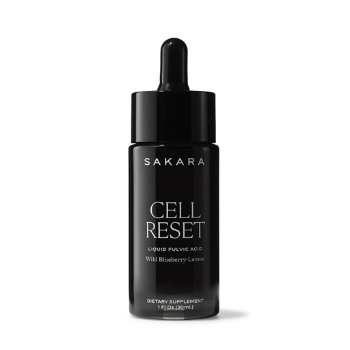 [BRSRACAPA4HQIG3D] SAKARA Cell Reset – Liquid Fulvic Acid Complex with Wild Blueberry & Lemon | Mineral-Rich Antioxidant Drops for Cellular Detox, Energy & Immune Support | Premium Bioavailable Formula, 1 fl oz (30 mL)