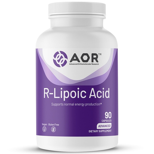 [BRSWKZQAA4PBMFT2] AOR R Alpha Lipoic Acid 150mg, 90 Vegan DR Capsules, 30-Day Supply – Pure R-Lipoic Acid Formula for Antioxidant Activity – Non-GMO, Gluten-Free