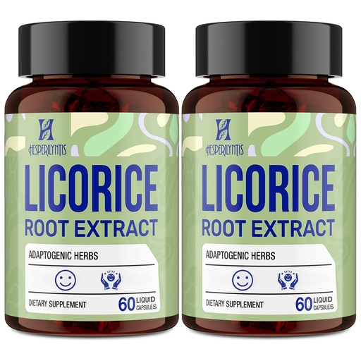 [BRSREHADCQMQAETO] DGL Licorice Root Extract | Deglycyrrhizinated Licorice Root Extract with Ashwagandha, Rhodiola, Holy Basil | Digestive, Stomach Lining, Gut & Emotional | Max Absorption, 120 Liquid Capsules