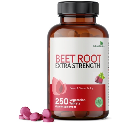 [BRSROBALB4IA2FLX] Futurebiotics Beet Root Extra Strength, Non-GMO, 250 Vegetarian Tablets