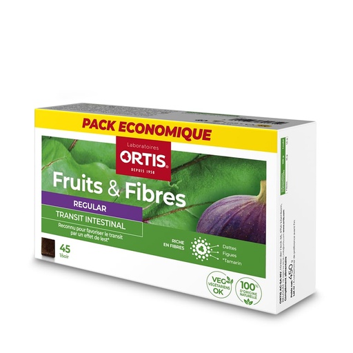 [BRSWYY37CADWEAI3] Ortis Fruits & Fibres Regular 45 Squares to Chew