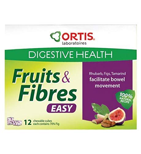 [BRSWGFIFOABGOCDX] Ortis Fruits and Fibres - 12 chewable Fruit Cubes - 2 Pack